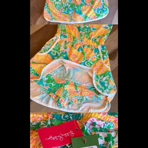 Lilly Pulitzer Lucy Strapless Romper - Picture 6 of 6